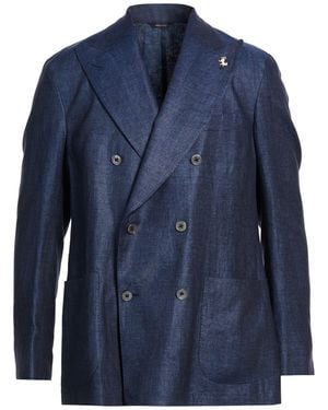 Tombolini Blazer Linen - Blue
