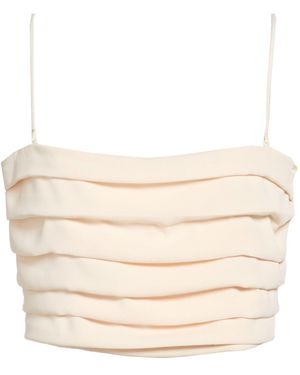 Hanita Top Polyester, Elastane - Natural