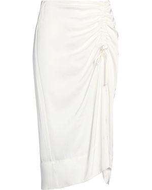 Bellerose Midi Skirt Viscose, Ecovero Viscose - White