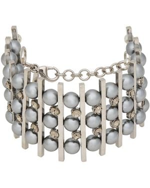 Alberta Ferretti Bracelet Metal - White
