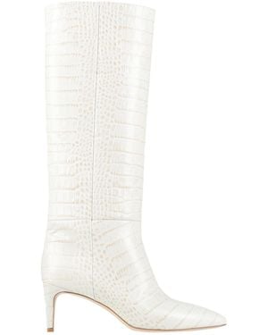 Paris Texas Ivory Boot Leather - White