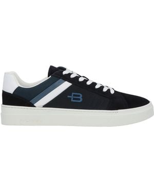 Baldinini Midnight Trainers Leather, Textile Fibres - Blue