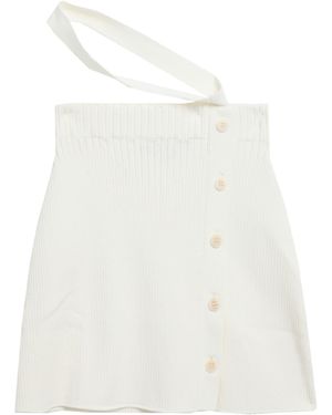 ANDREADAMO Mini Skirt - White