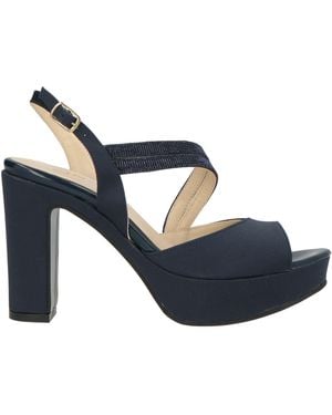 Cinzia Soft Midnight Sandals Textile Fibers - Blue