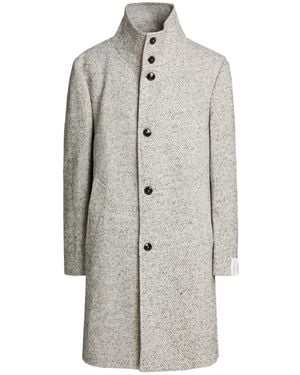 Baldessarini Coat Cotton, Wool - Grey