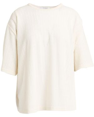 Crossley T-Shirt Cotton, Linen, Polyamide - White