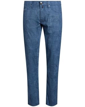 Tramarossa Trousers Cotton, Elastane - Blue