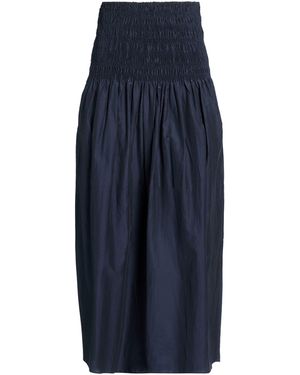 Faithfull the Brand Maxi Skirt Silk, Cotton - Blue