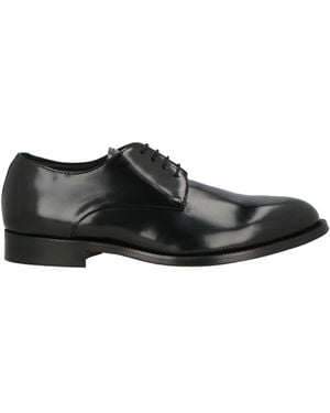 RICHARD OWE'N Lace-Up Shoes Leather - Black