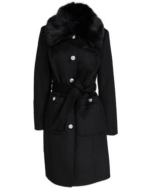 KARL LAGERFELD Coat Wool, Polyester - Black