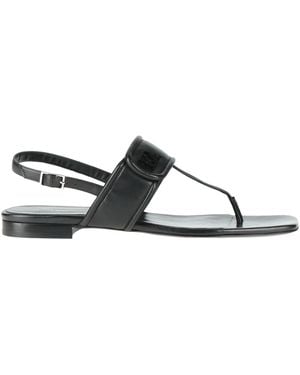 Emporio Armani Thong Sandals - White