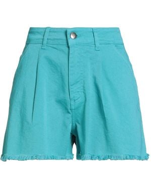 Jijil Shorts & Bermuda Shorts Cotton, Elastane - Blue