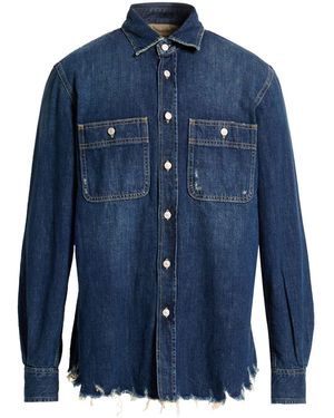 CYCLE Denim Shirt Cotton - Blue