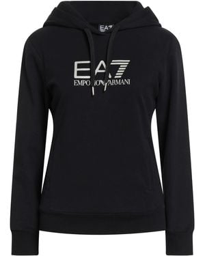 EA7 Sweatshirt Cotton, Elastane - Black