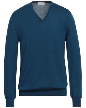 RICHARD OWE'N Jumper Virgin Wool - Blue