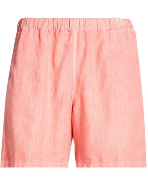 120% Lino Shorts & Bermuda Shorts Linen - Pink