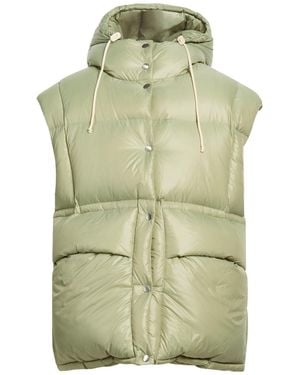 Jil Sander Light Vest Polyamide - Green