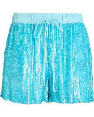 P.A.R.O.S.H. P.A.R.O..H. Shorts & Bermuda Shorts Viscose - Blue