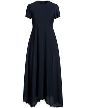High Midi Dresses - Blue