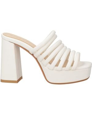 Braccialini Sandals Synthetic Material - White