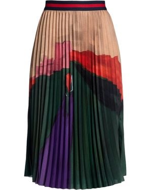 Stella Jean Midi Skirts - Red
