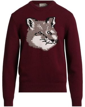 Maison Kitsuné Jumpers - Red