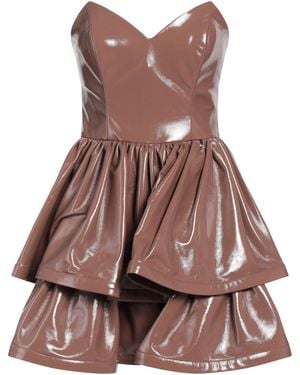Elisabetta Franchi Mini Dress - Brown