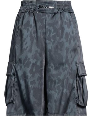 DISCLAIMER Shorts & Bermuda Shorts Polyester, Elastane - Gray