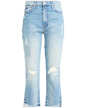 Mother Jeans Cotton, Elastane - Blue