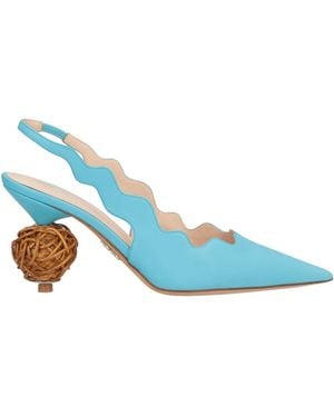 Rodo Azure Pumps Leather - Blue