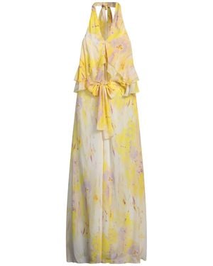 MSGM Maxi Dress Viscose - Metallic