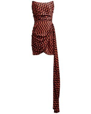 Jijil Mini Dress Viscose - Red