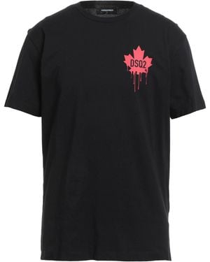 DSquared² T-Shirts - Schwarz