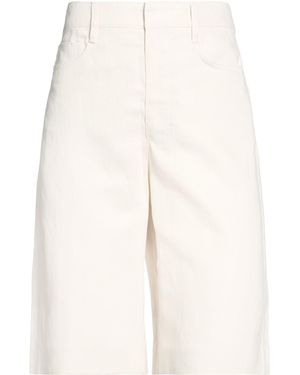 Max Mara Shorts & Bermuda Shorts Cotton, Linen - Natural