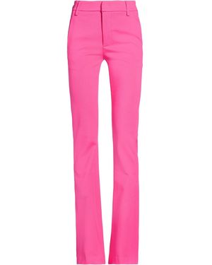 Dondup Fuchsia Trousers Viscose, Polyamide, Elastane - Pink
