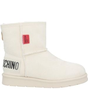 Love Moschino Ankle Boots - Natural