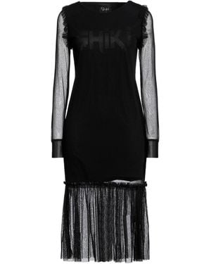 Shiki Midi Dress - Black
