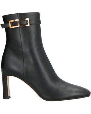 Sergio Rossi Ankle Boots Leather - Black