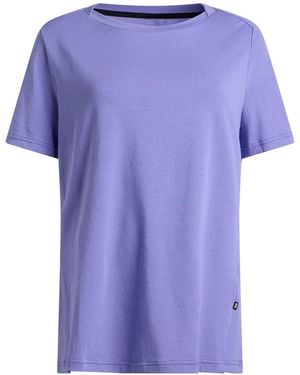 On Shoes T-Shirt Cott, Recycled Polyester, Elastane - Purple