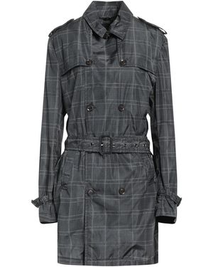Husky Charcoal Overcoat & Trench Coat Polyamide, Polyurethane - Gray