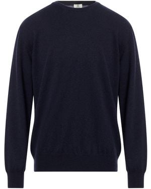 Luigi Borrelli Napoli Jumper Cashmere - Blue