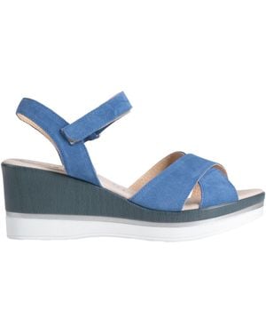 Melluso Walk Sandals Leather - Blue
