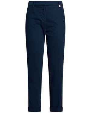 Teleria Zed Pants Modal, Cotton, Elastane - Blue
