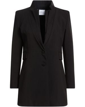 Soallure Blazer Polyester, Viscose, Elastane - Black