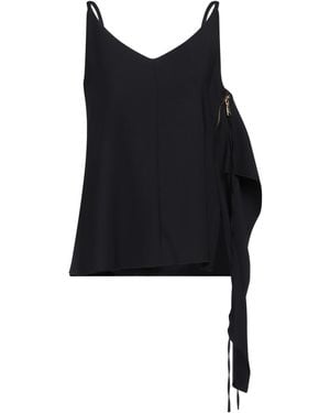 SEVENTY VENEZIA Top Virgin Wool, Elastane - Black