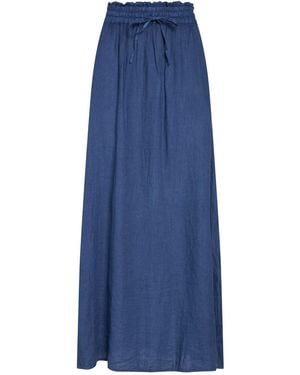 Massimo Alba Maxi Skirt - Blue