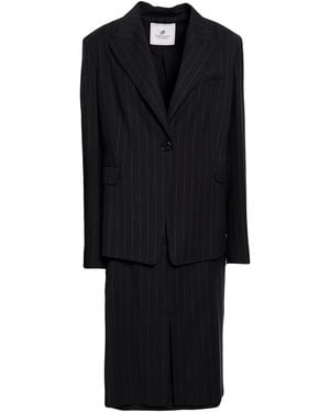 Compagnia Italiana Suit Polyester, Viscose, Elastane - Black