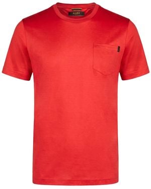 Moorer T-Shirt Cotton - Red