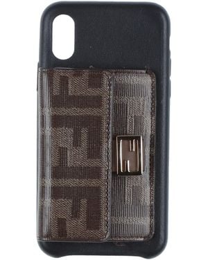 Fendi Covers & Cases Leather - Black