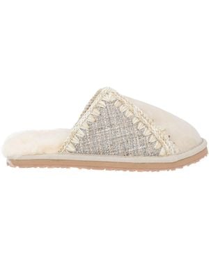 Mou House Slipper - White